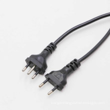 APC-034   INMETRO Approval 2Pin 3Pin Brazil Power Cord  NBR 14136 10A